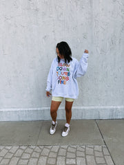 ETTA OG | slow down sweatshirt - ash