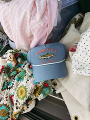 ETTA OG | blame it on my roots trucker hat - blue