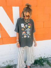 ETTA OG | classroom is my happy place graphic tee - charcoal