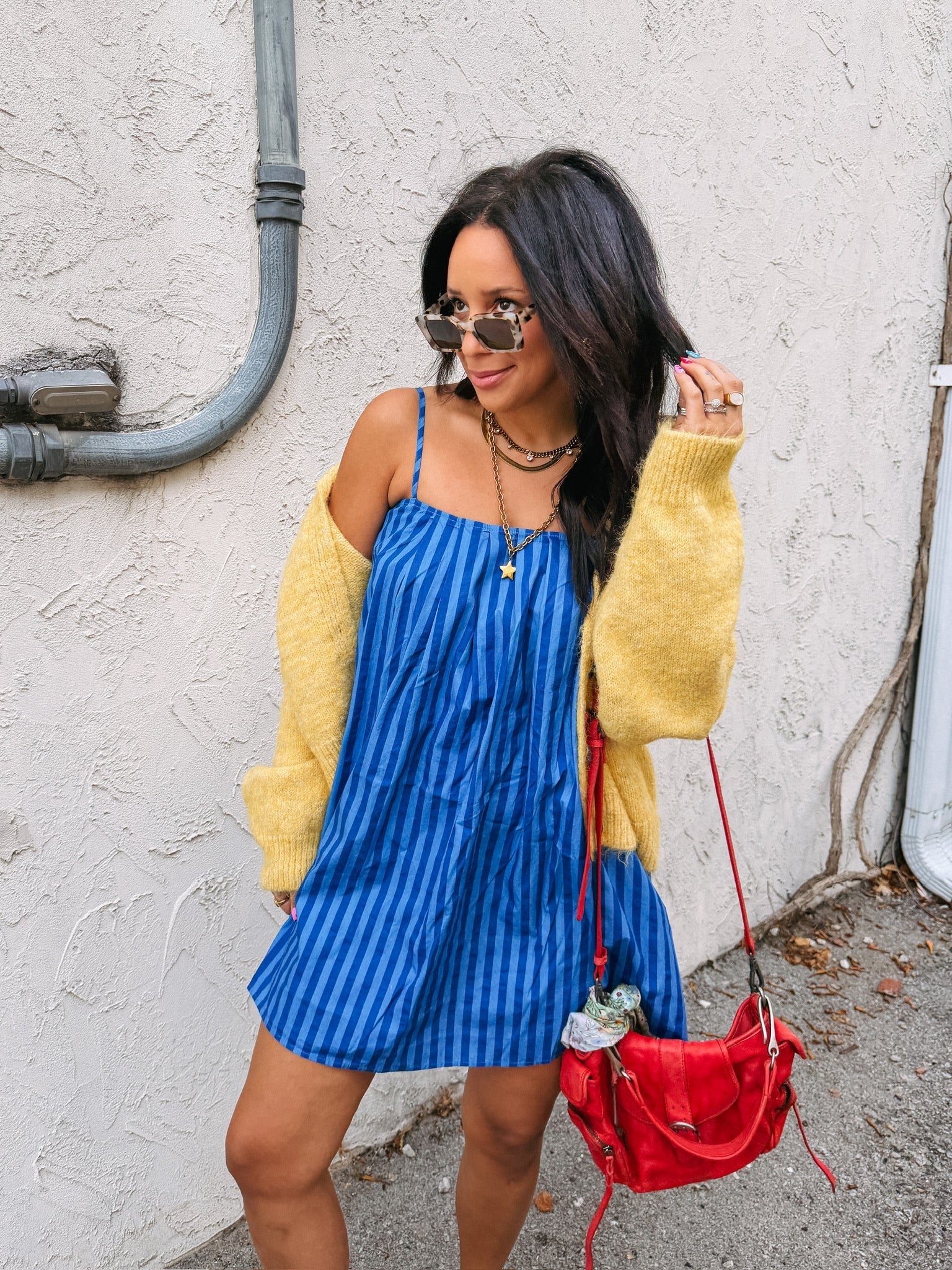 cute as a button cardigan - yellow