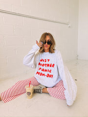 ETTA OG | manic mom-day sweatshirt - ash