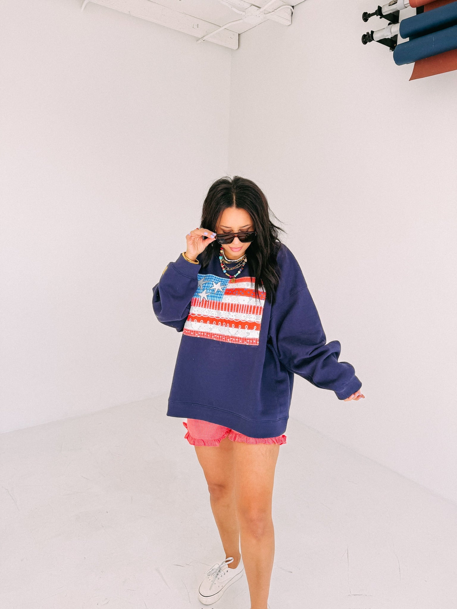 ETTA OG | girly flag sweatshirt