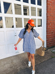 gotta go gingham dress
