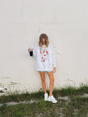 ETTA OG | halftime queen sweatshirt - ash