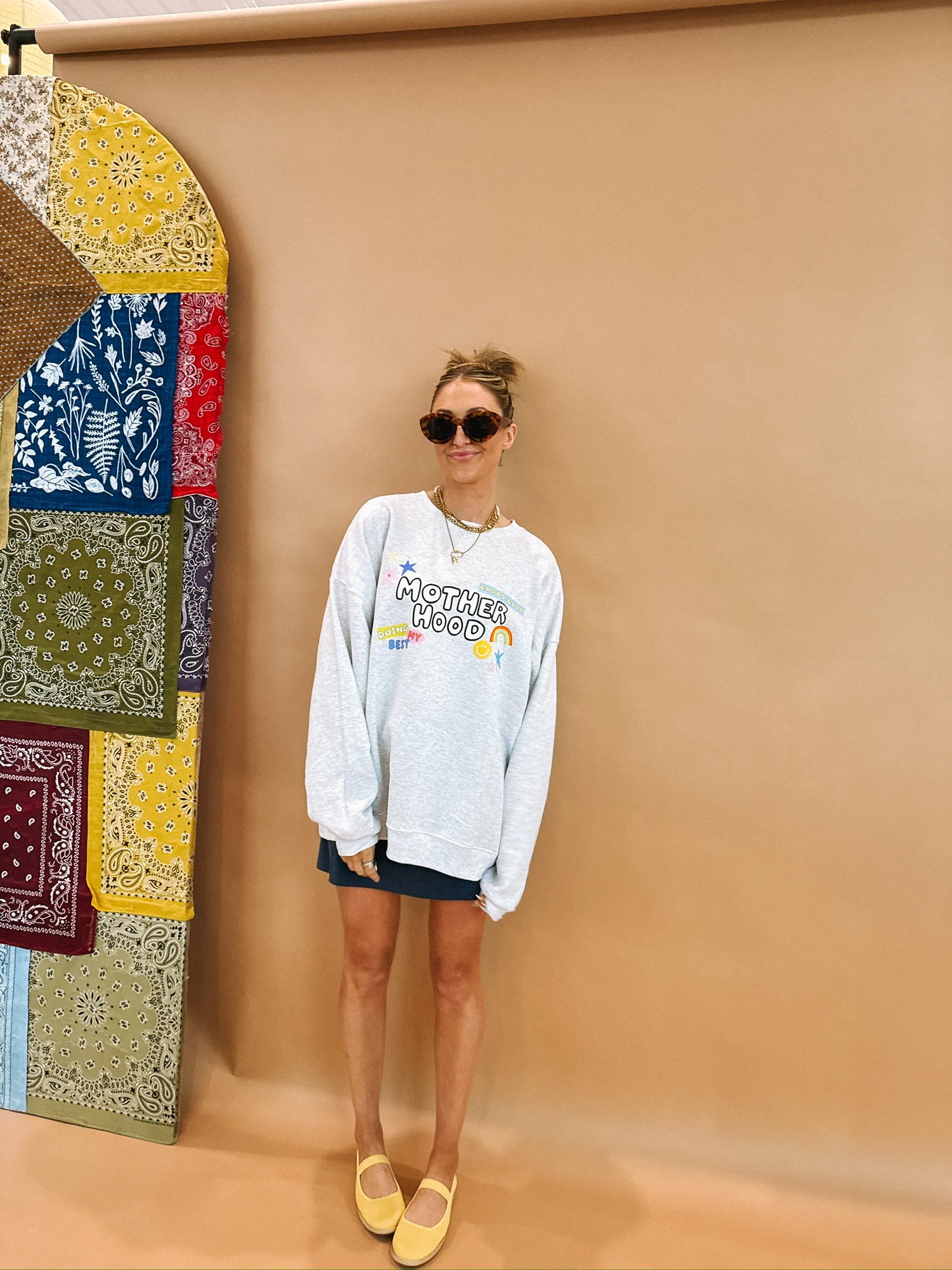ETTA OG | all things motherhood sweatshirt - ash
