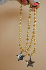 beljoy | barb & star necklace - gold with silver star