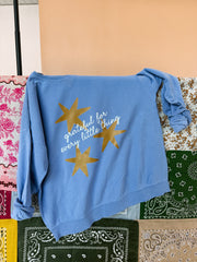 ETTA OG | grateful for every little thing sweatshirt - denim