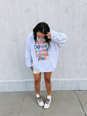 ETTA OG | slow down sweatshirt - ash