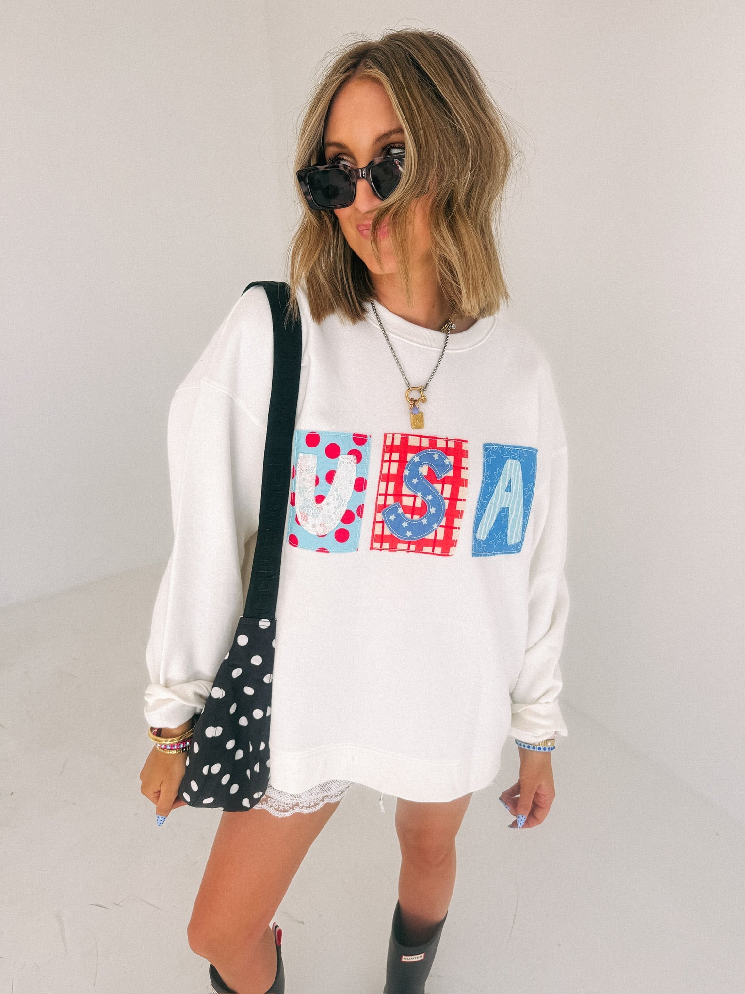 ETTA OG | usa patch sweatshirt