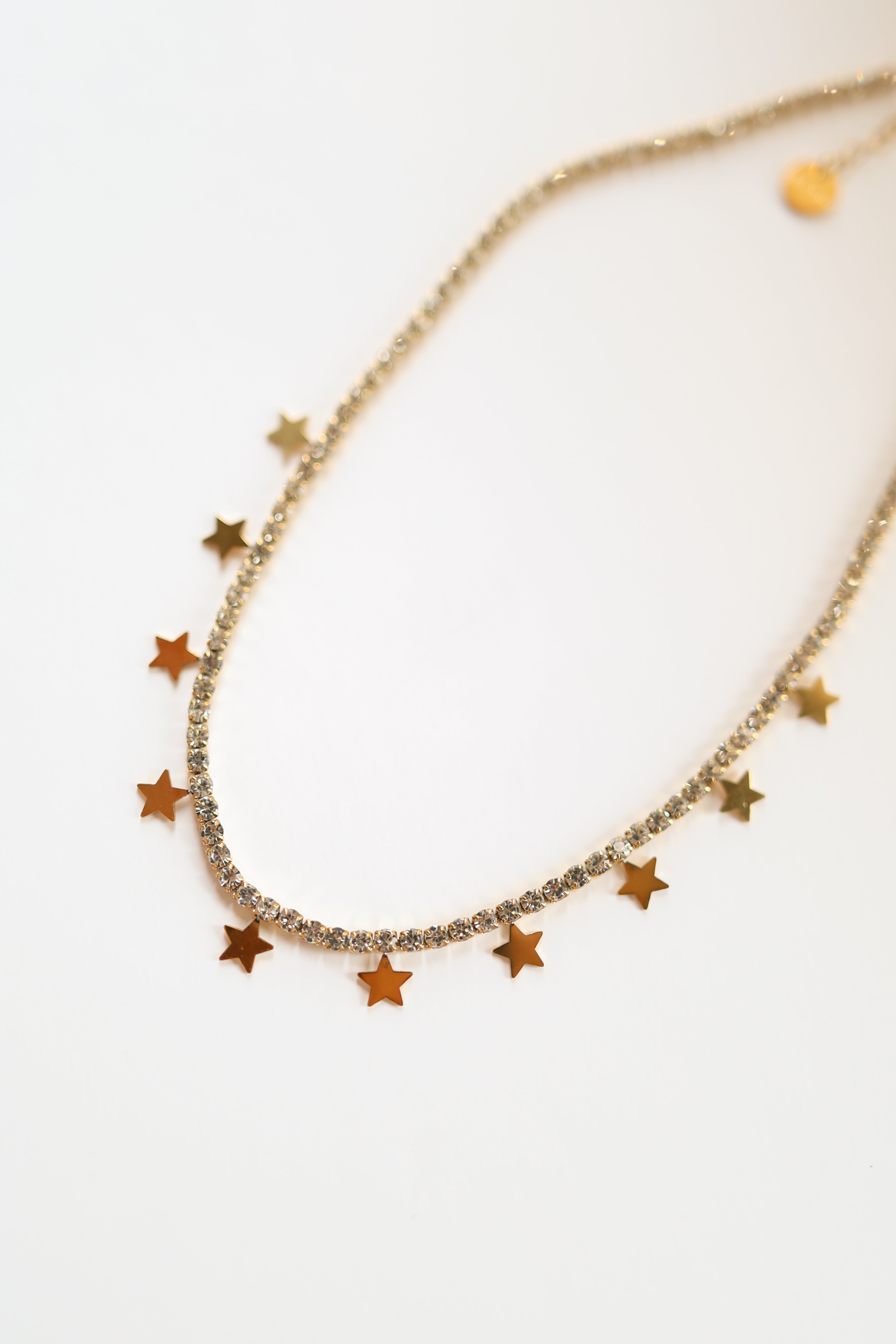 beljoy | julietta star charm tennis necklace