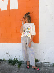 ETTA OG | classroom is my happy place graphic tee - ivory