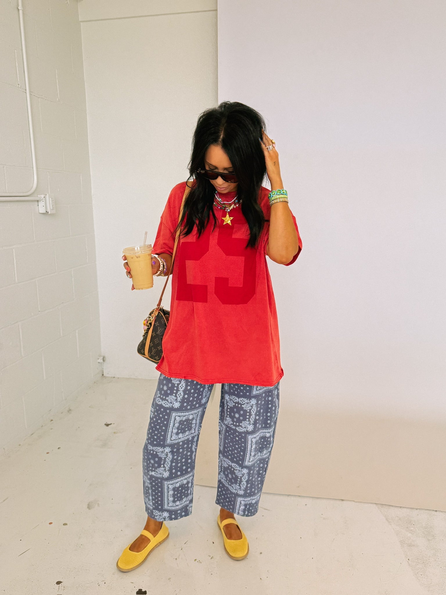 bound to rain bandana jeans