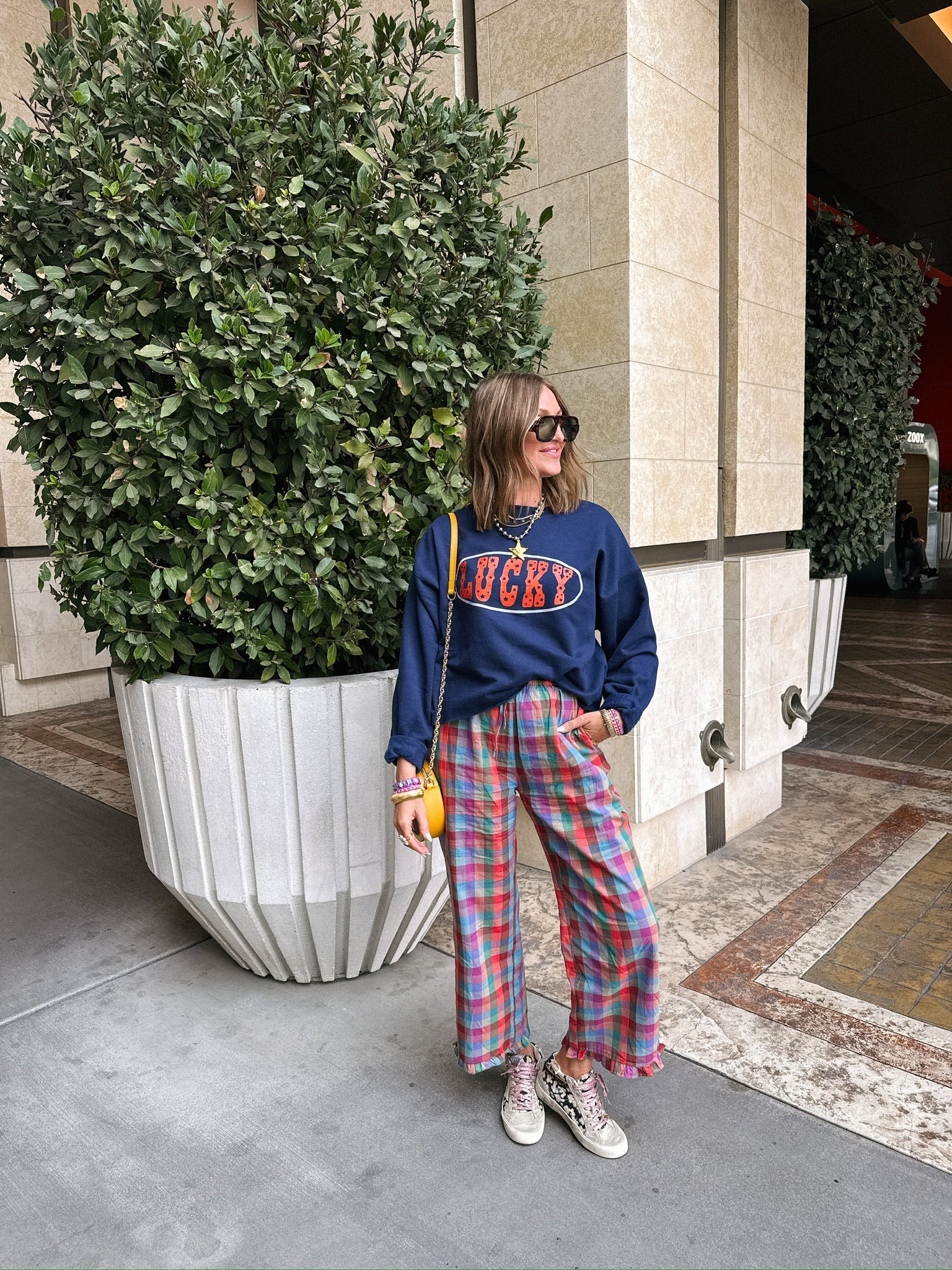 ETTA OG | star studded lucky sweatshirt