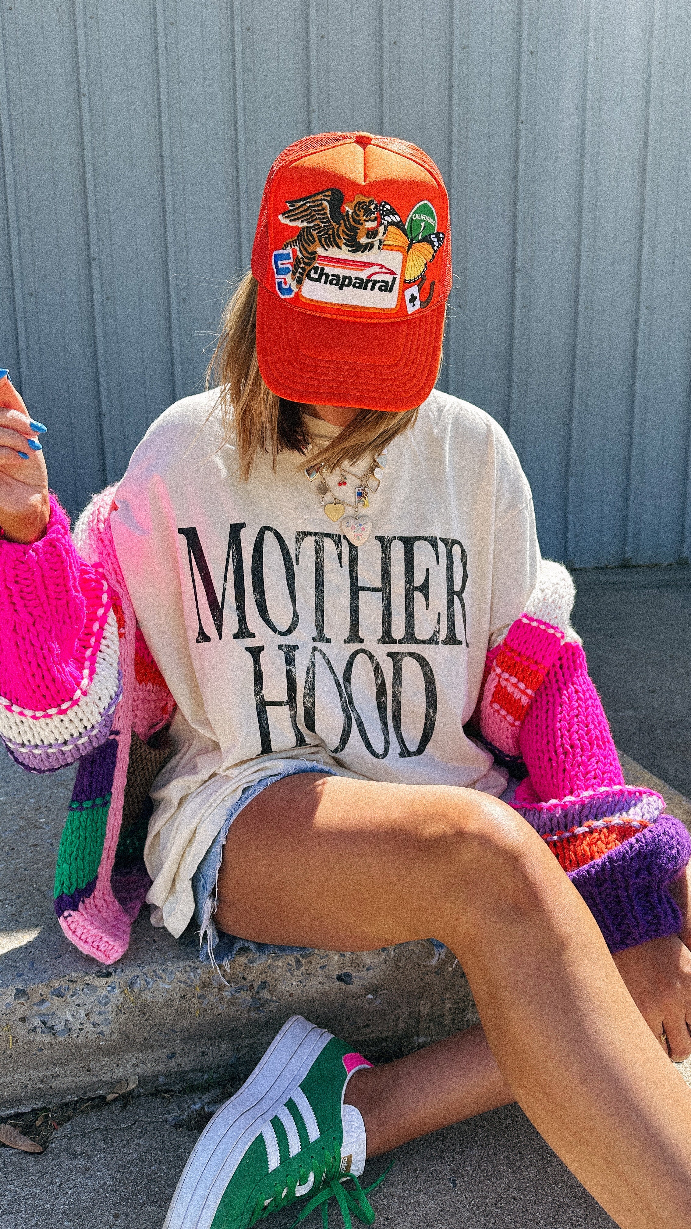 ETTA OG | motherhood graphic tee - ivory / black
