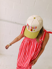 bonnie stripe bow dress