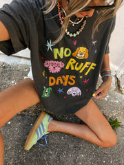 ETTA OG | no ruff days graphic tee - charcoal