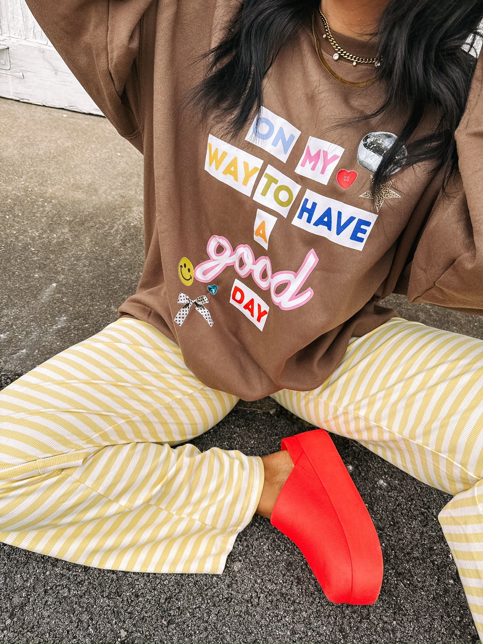ETTA OG | on my way to a good day sweatshirt