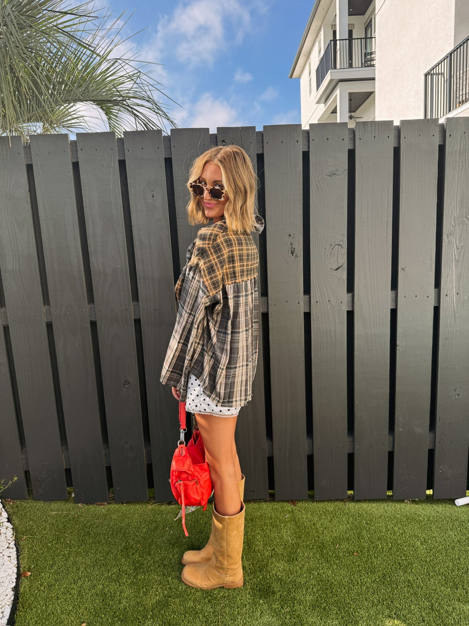 FANTASTIC FAWN | two sided flannel