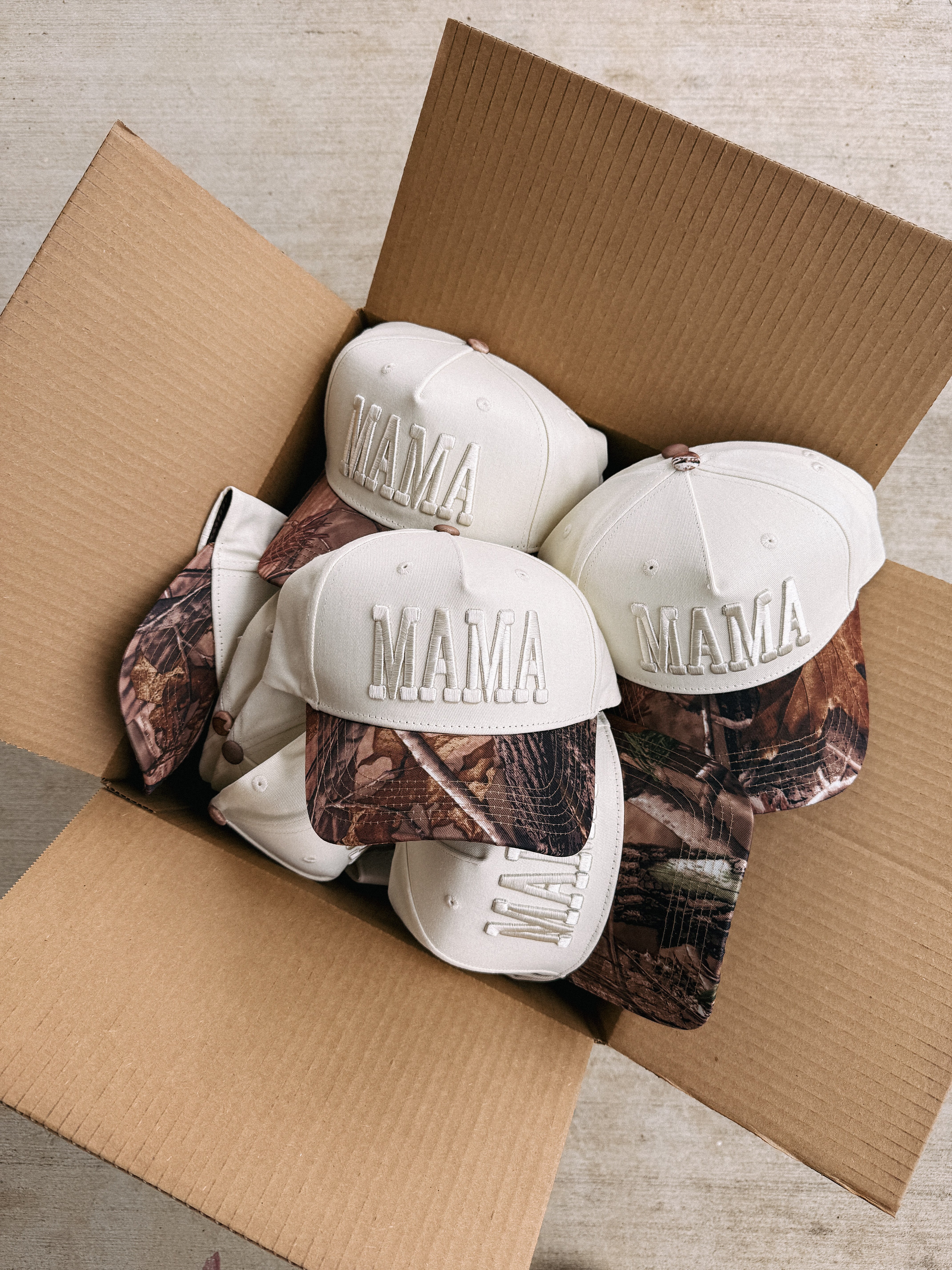 ETTA OG | mama puff trucker hat - camo