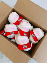 ETTA OG | go ask your dad trucker hat  - pink/red