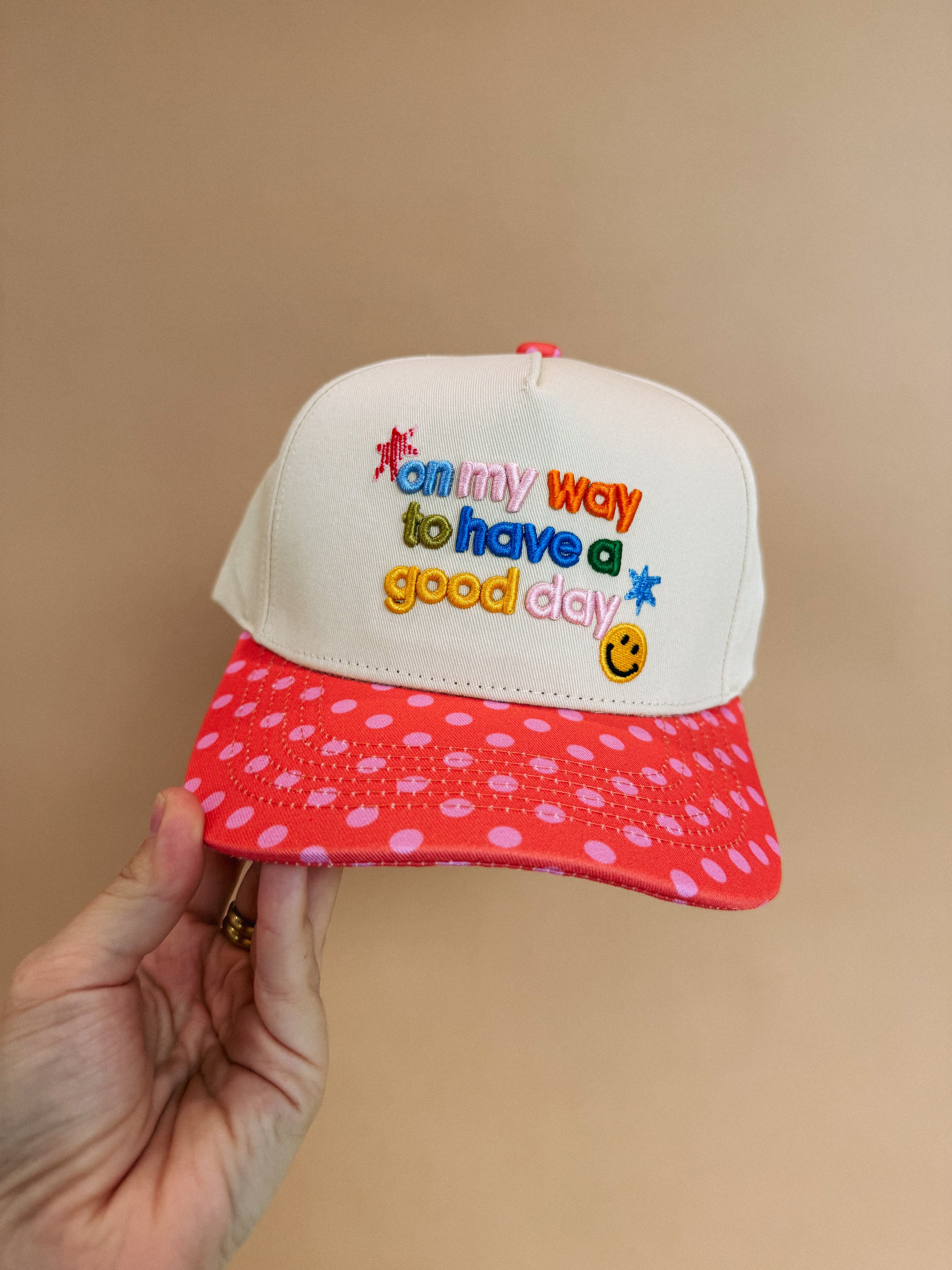 ETTA OG | on my way to a good day trucker hat