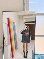 ETTA OG | blame it on my roots graphic tee - charcoal