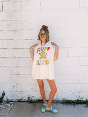 ETTA OG | ruff life graphic tee - ivory