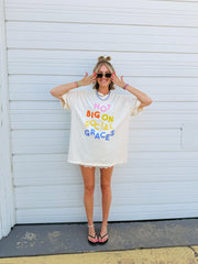 ETTA OG | social graces graphic tee - ivory