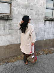 cream in my coffee cardigan