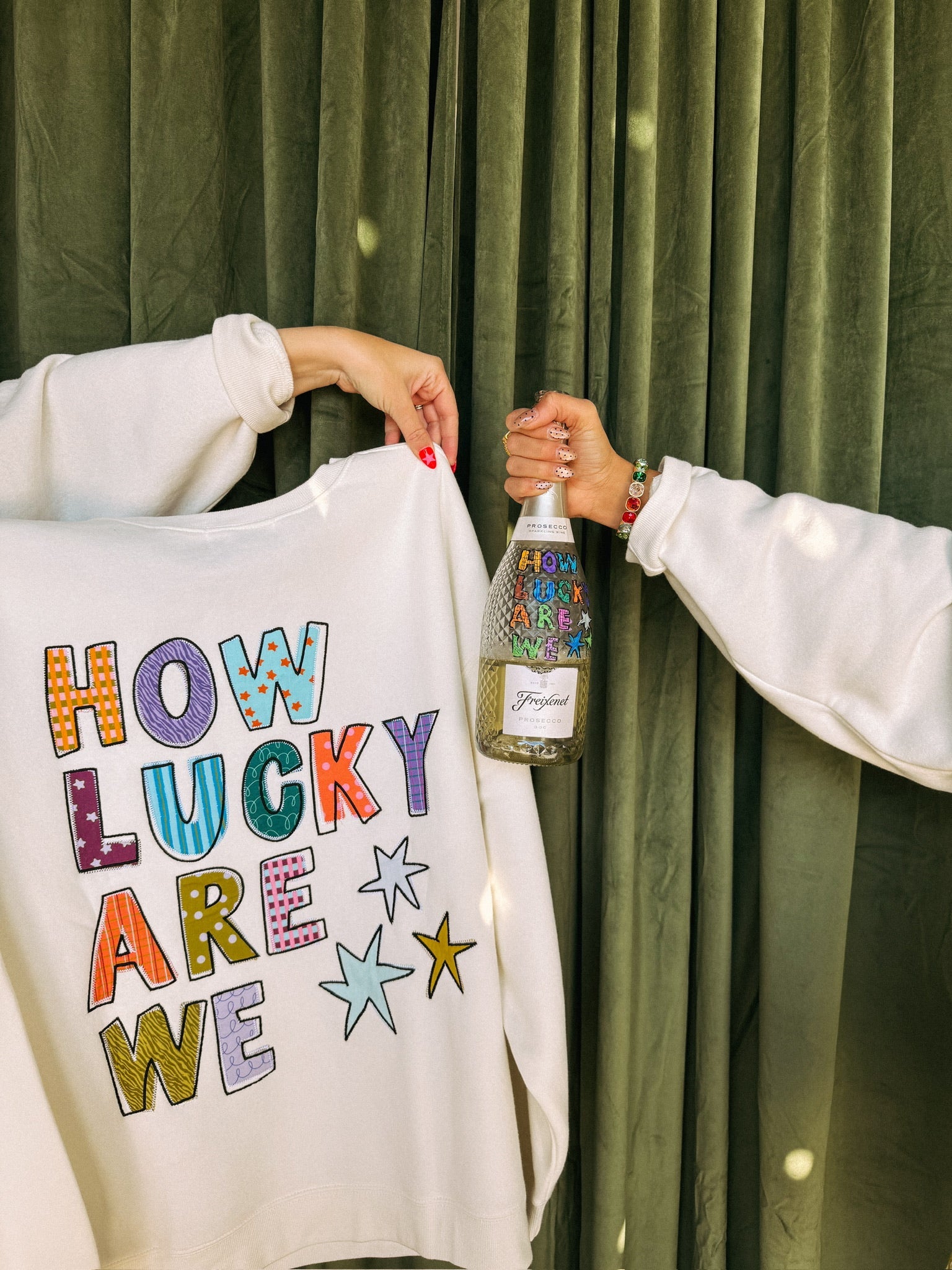 ETTA OG | how lucky are we sweatshirt