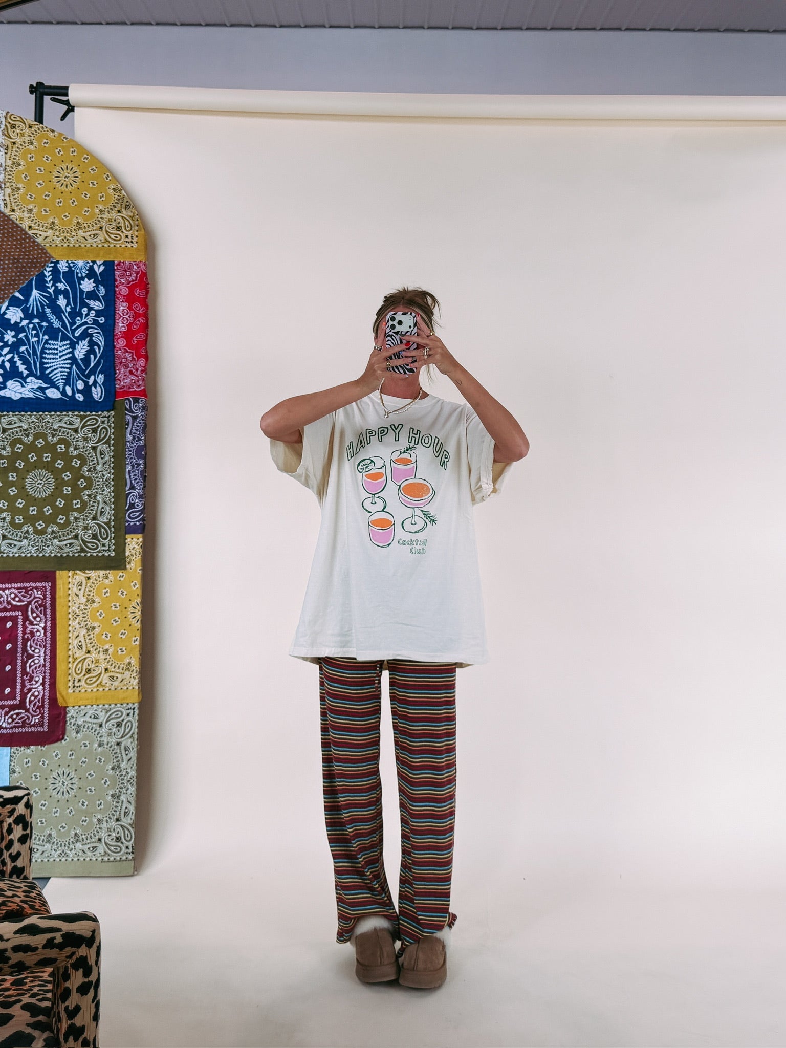 ETTA OG | cocktail club graphic tee - ivory