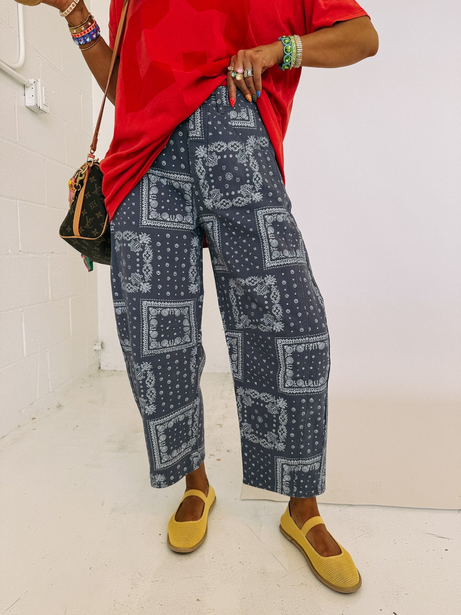 bound to rain bandana jeans
