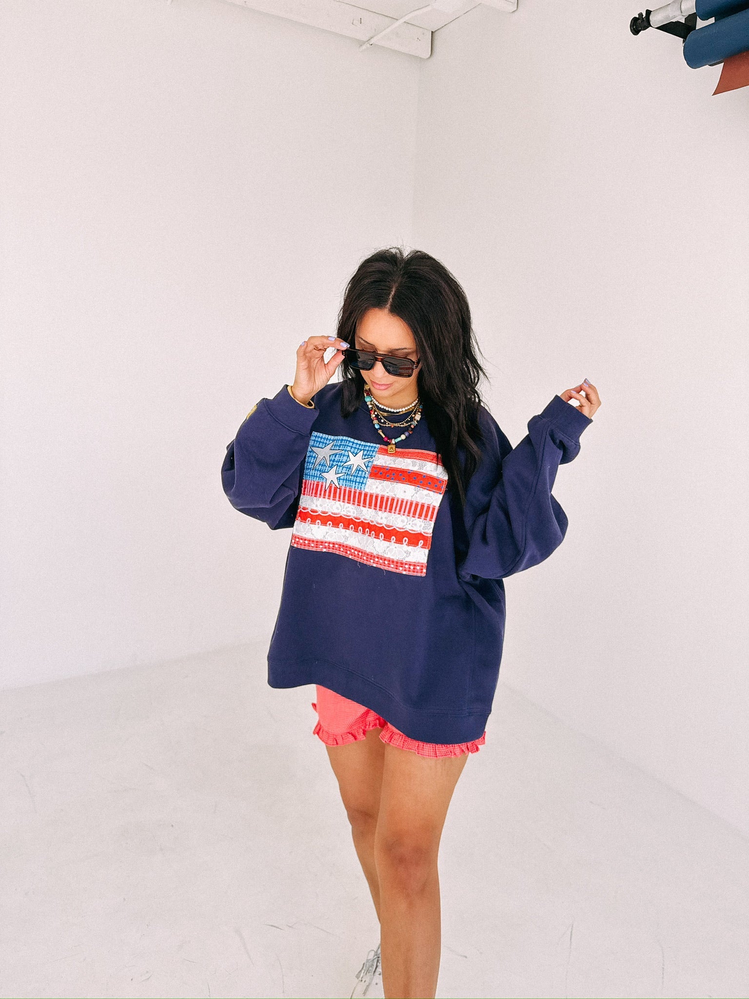 ETTA OG | girly flag sweatshirt