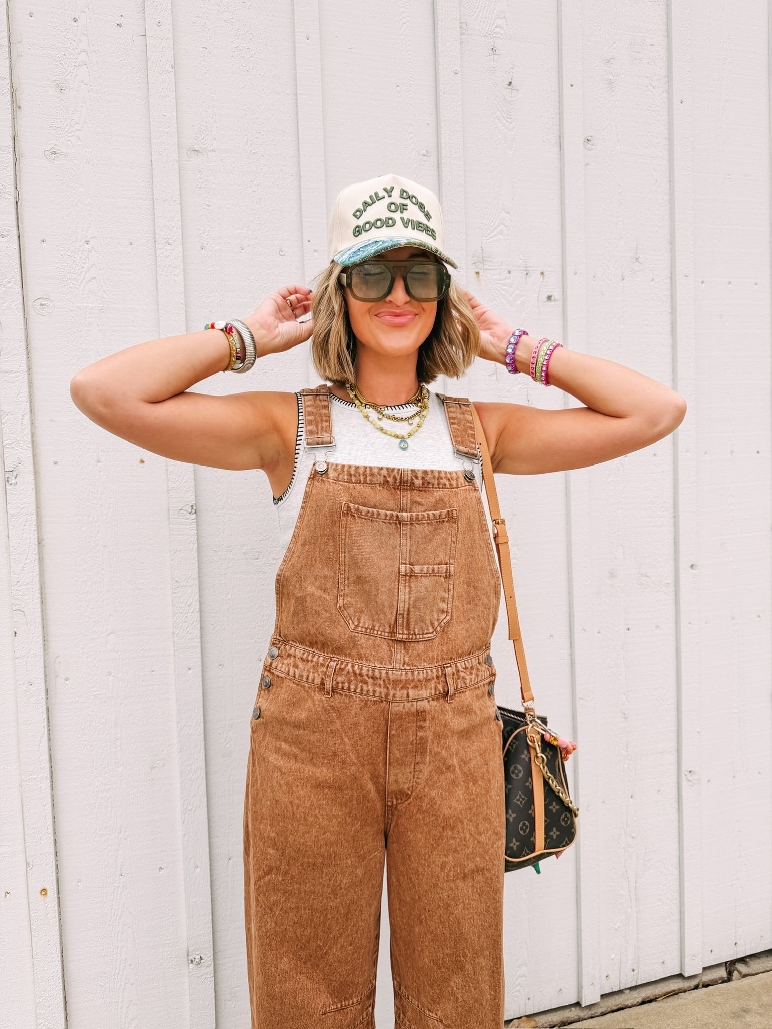 blanket stitch tank top