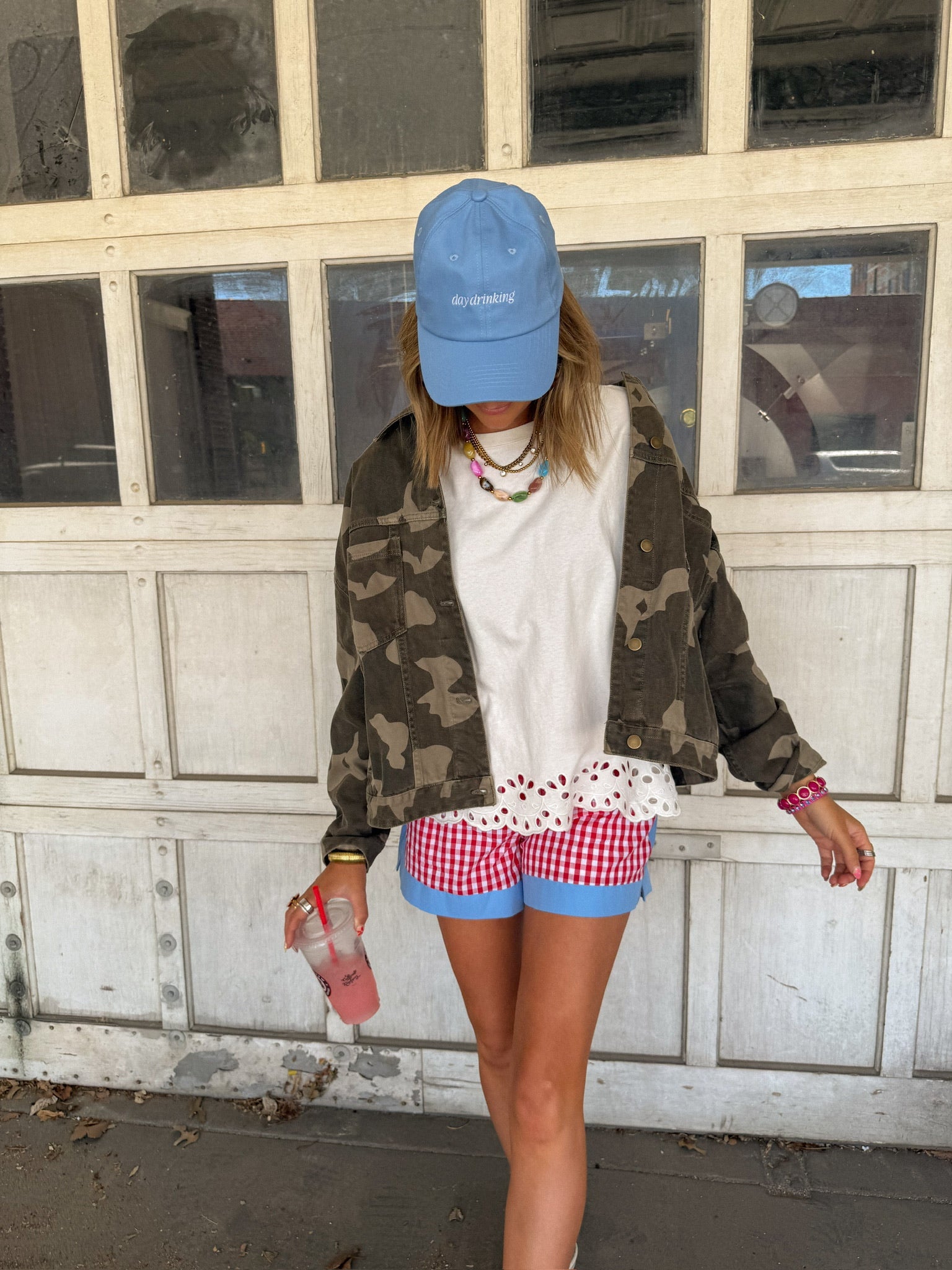 cadet kelly camo denim jacket
