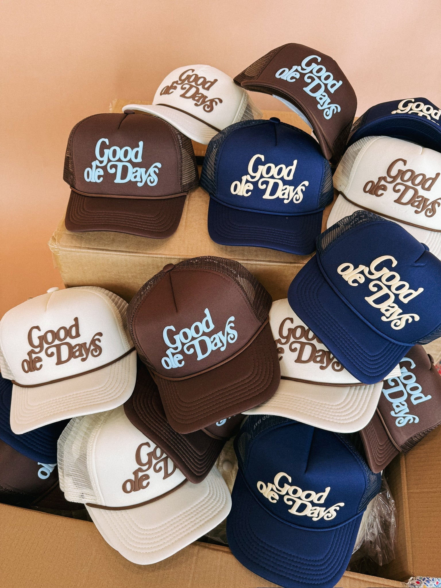 ETTA OG | good ole days trucker hat - navy
