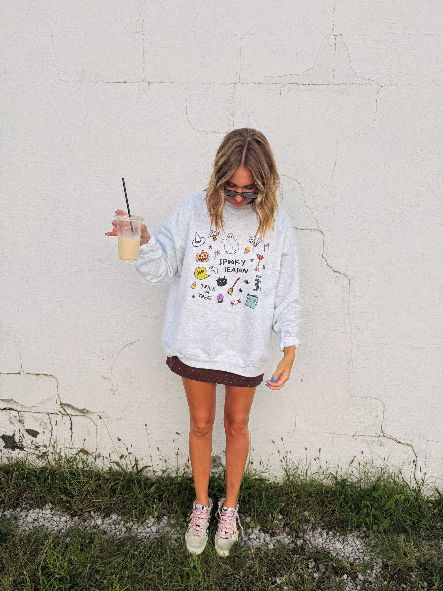 ETTA OG | my spooky sweatshirt - ash