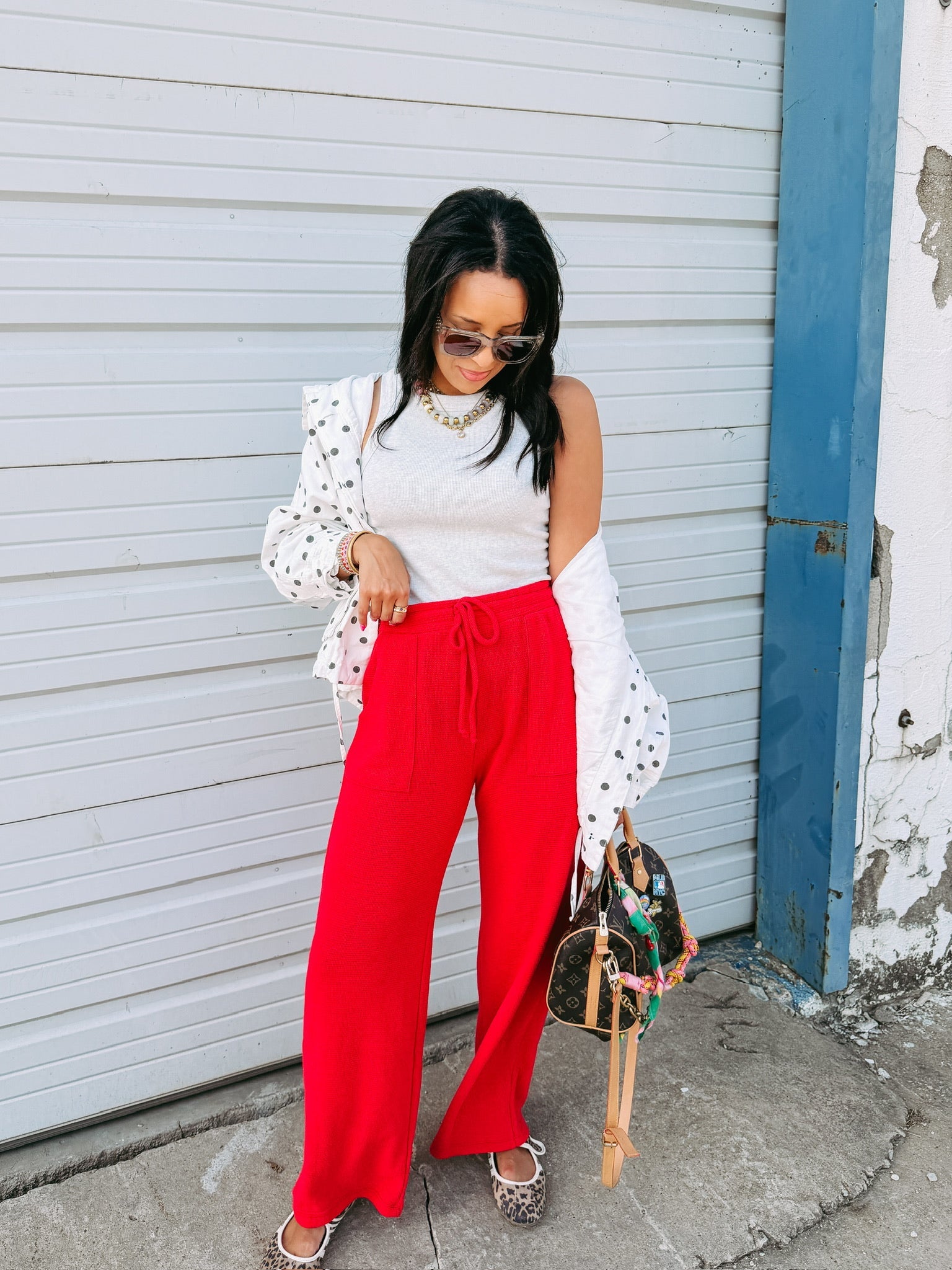 bull's eye knit pants