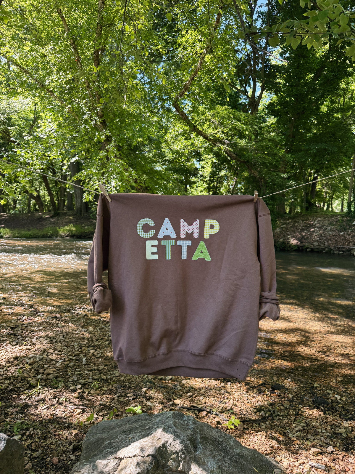 ETTA OG | camp etta sweatshirt - brown