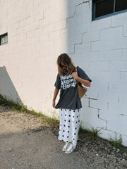 ETTA OG | mother knows best graphic tee - charcoal / white