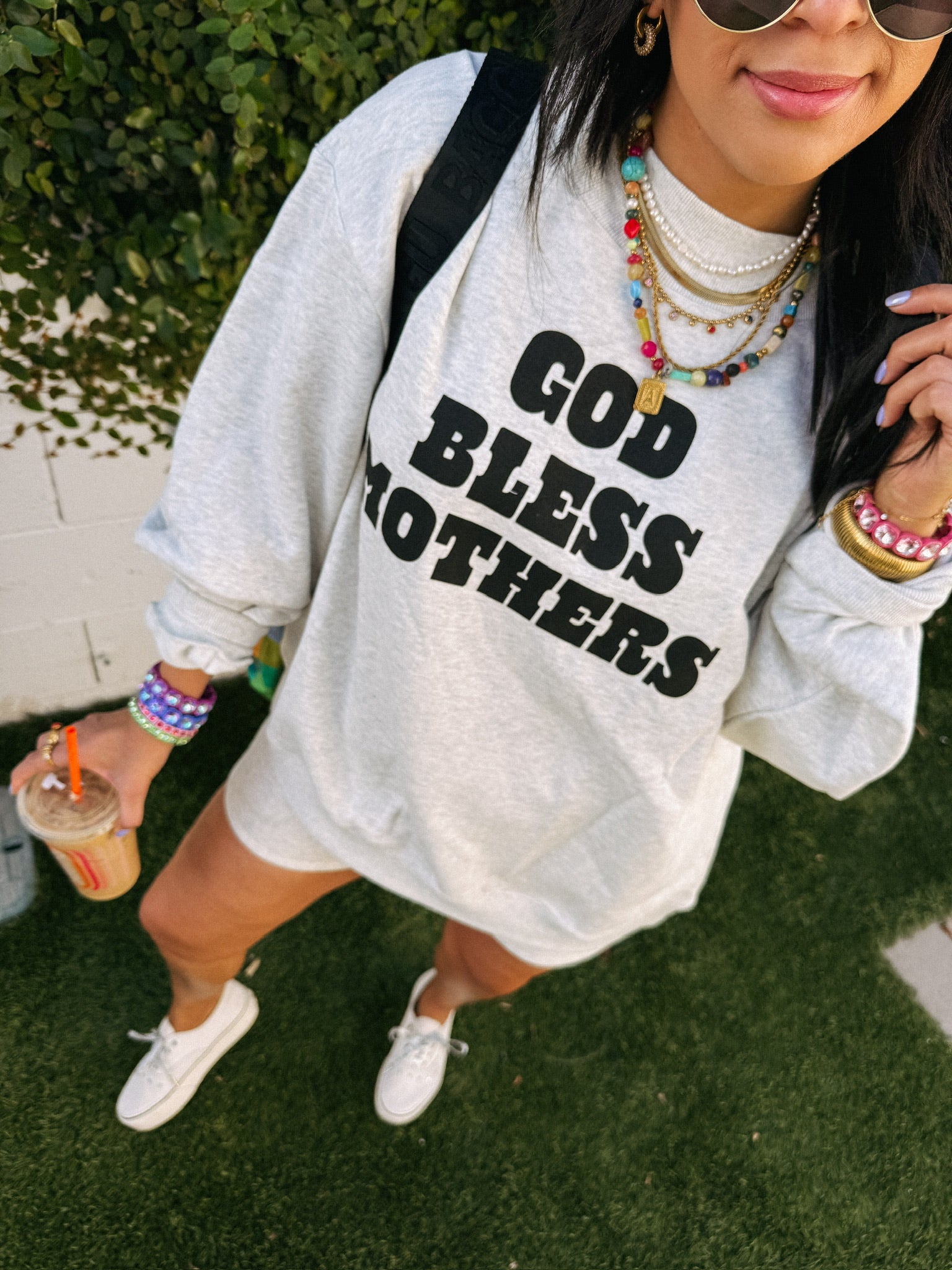 ETTA OG | god bless mothers mock neck