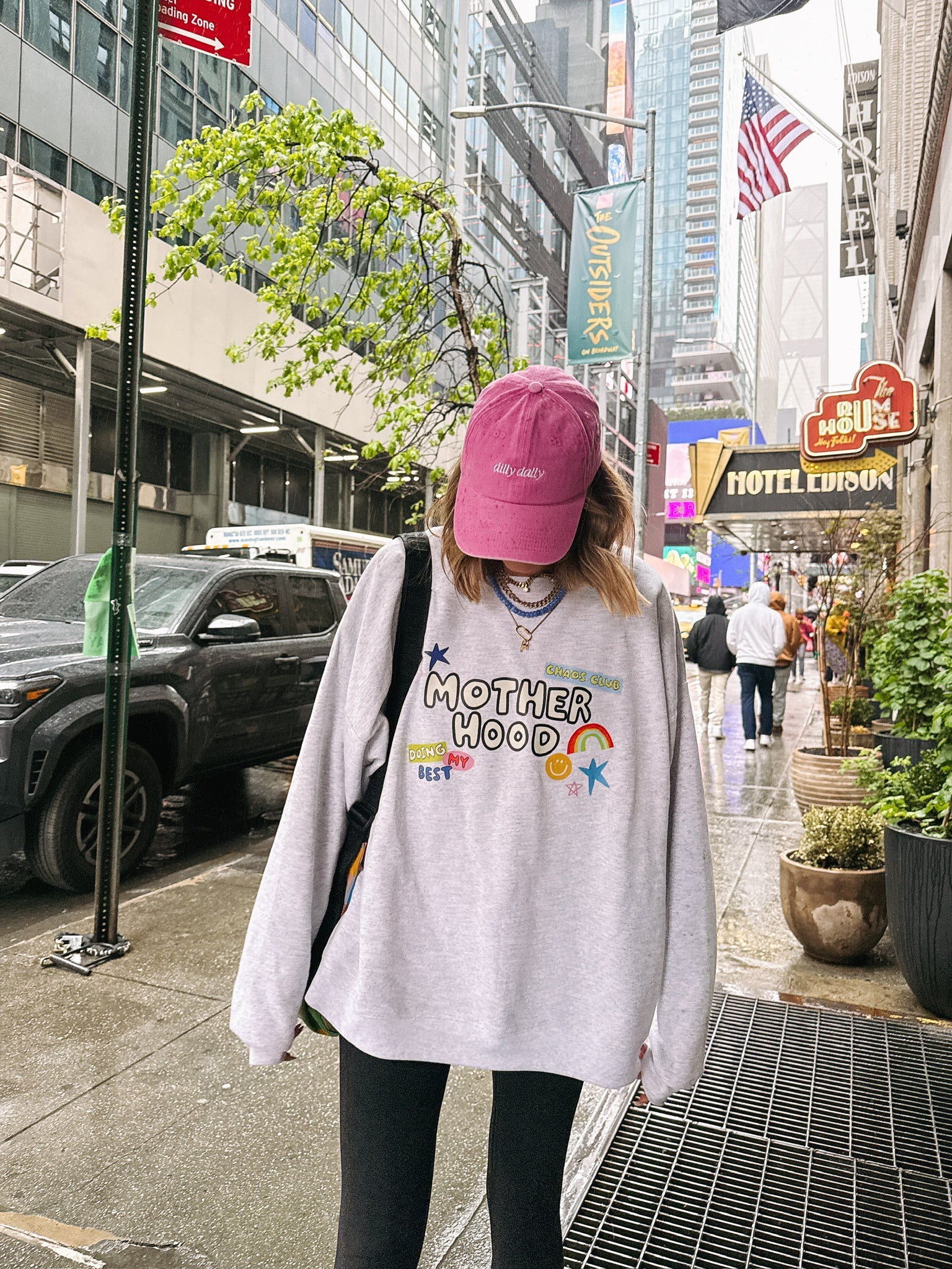 ETTA OG | all things motherhood sweatshirt - ash