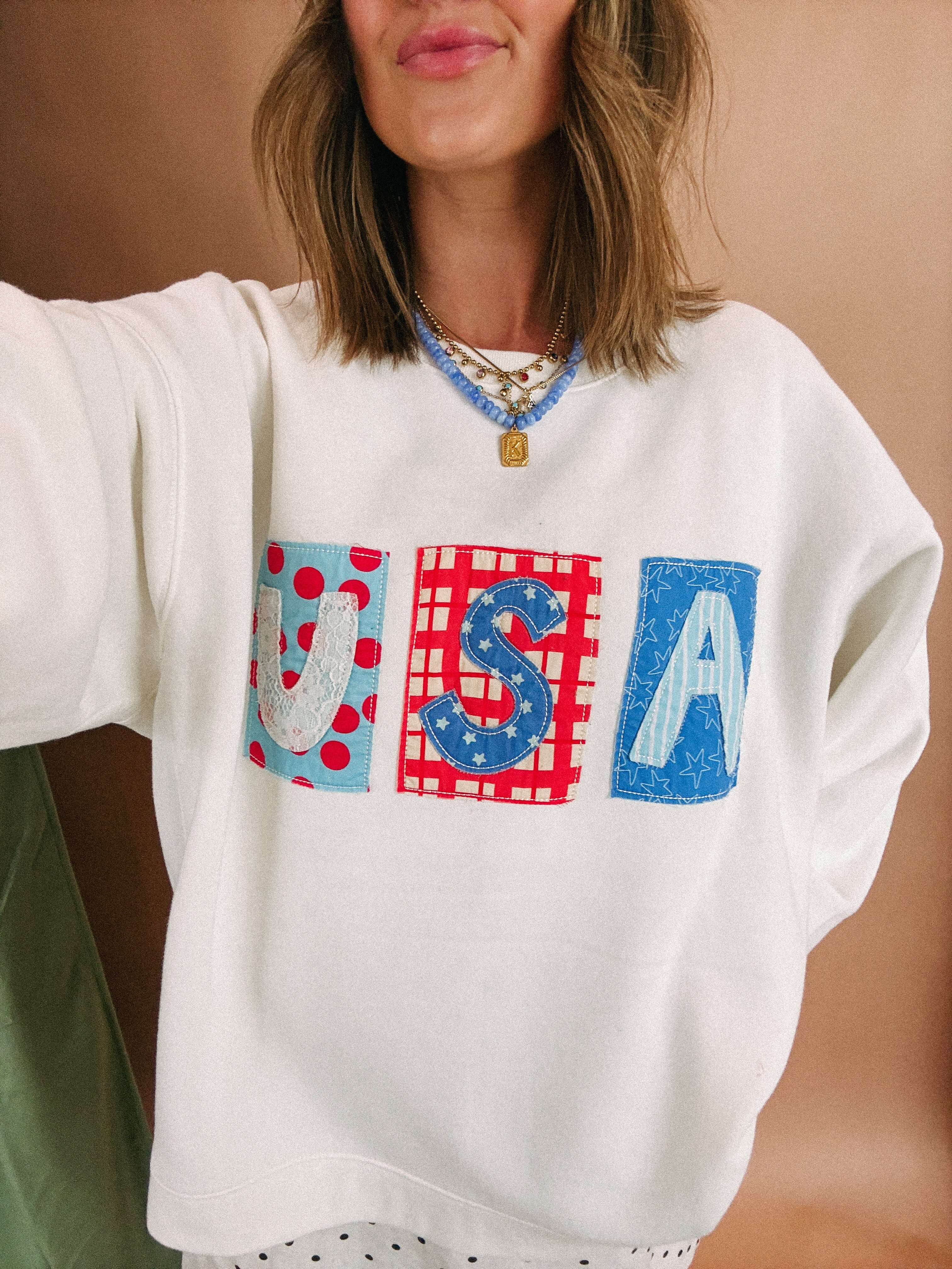 ETTA OG | usa patch sweatshirt