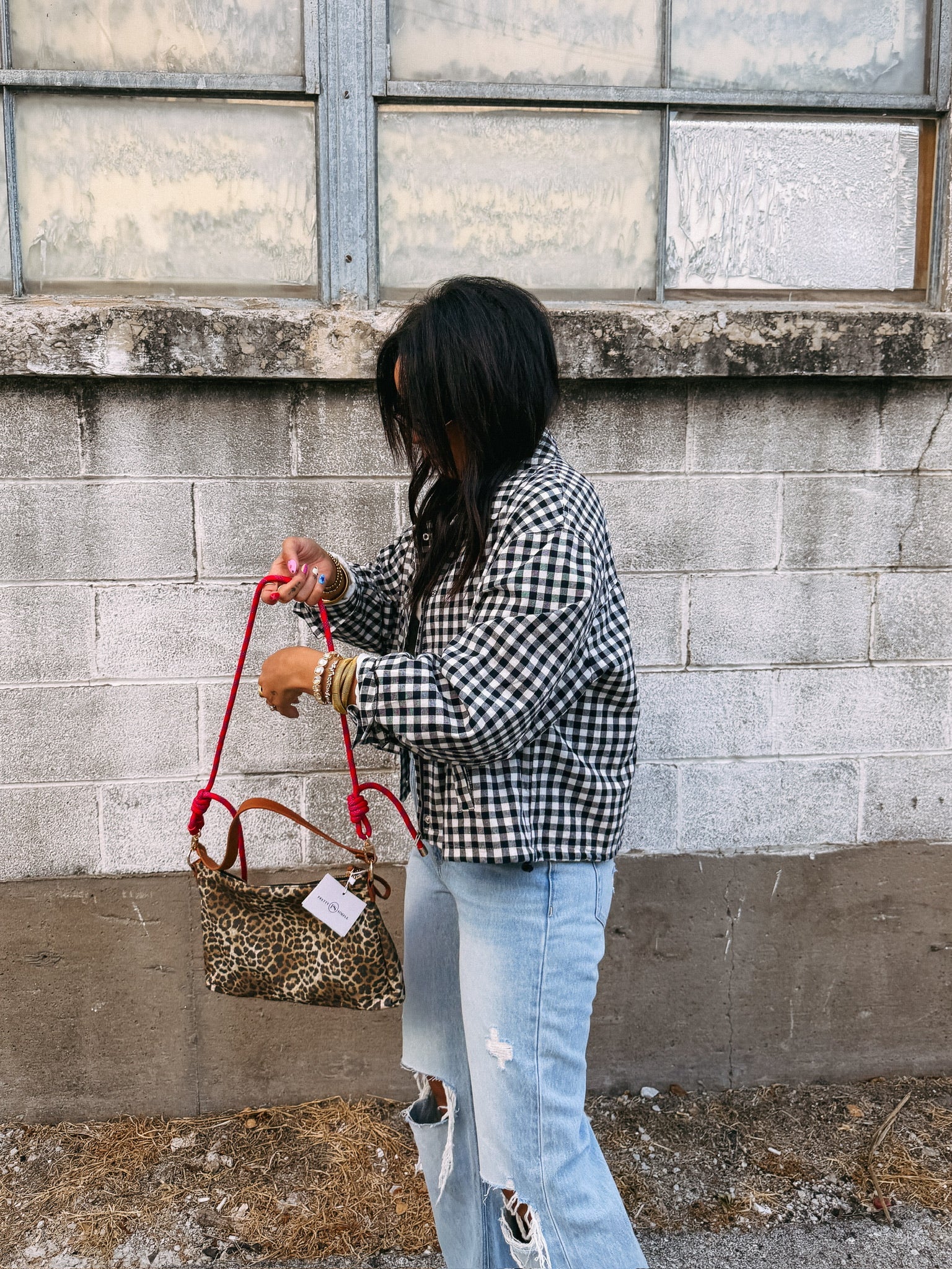 go go gingham jacket