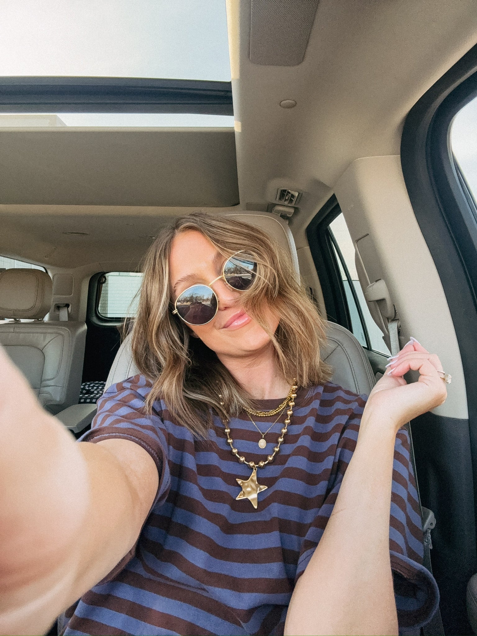 darbi gold sunglasses