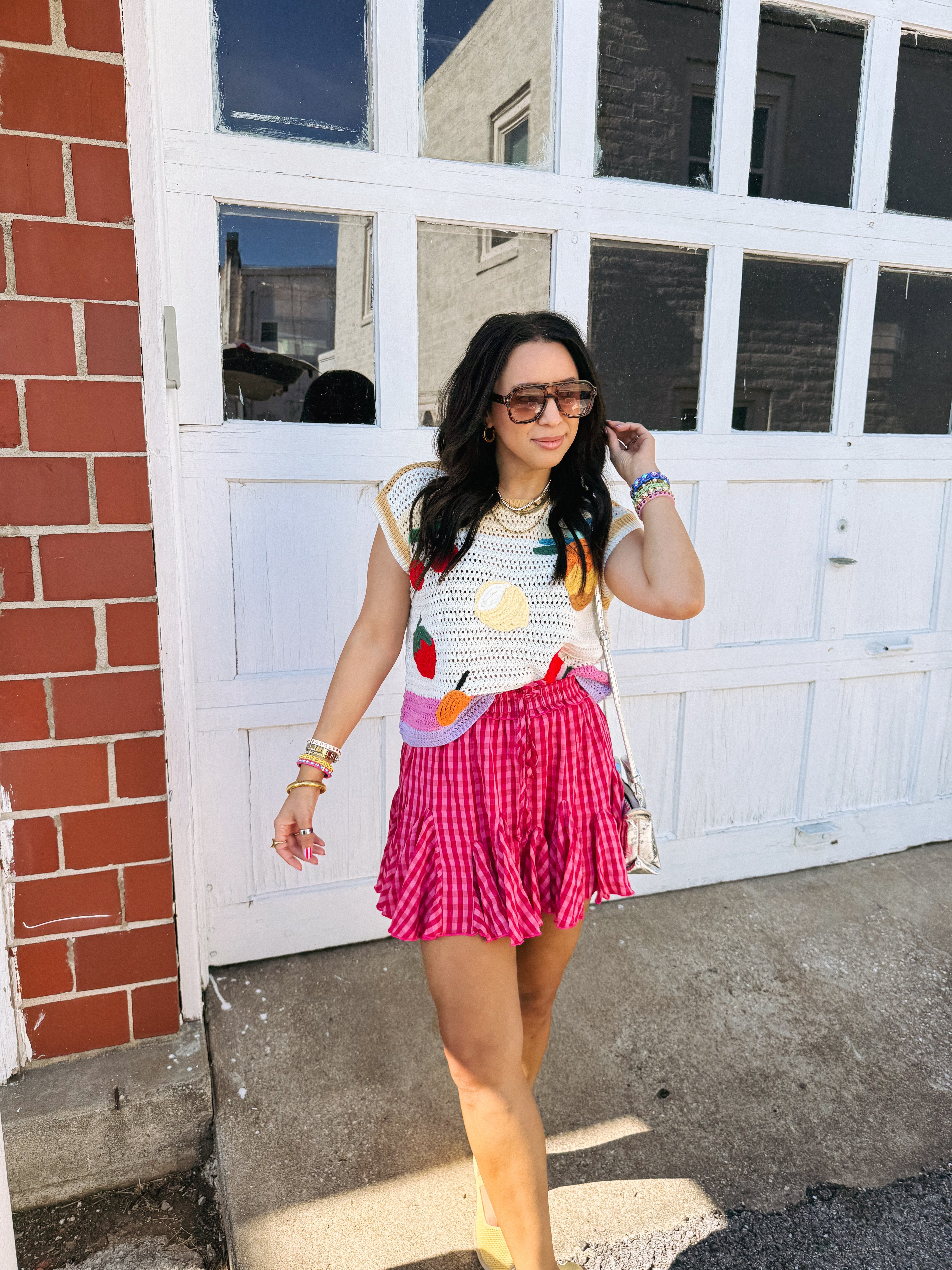 fruit medley sweater top