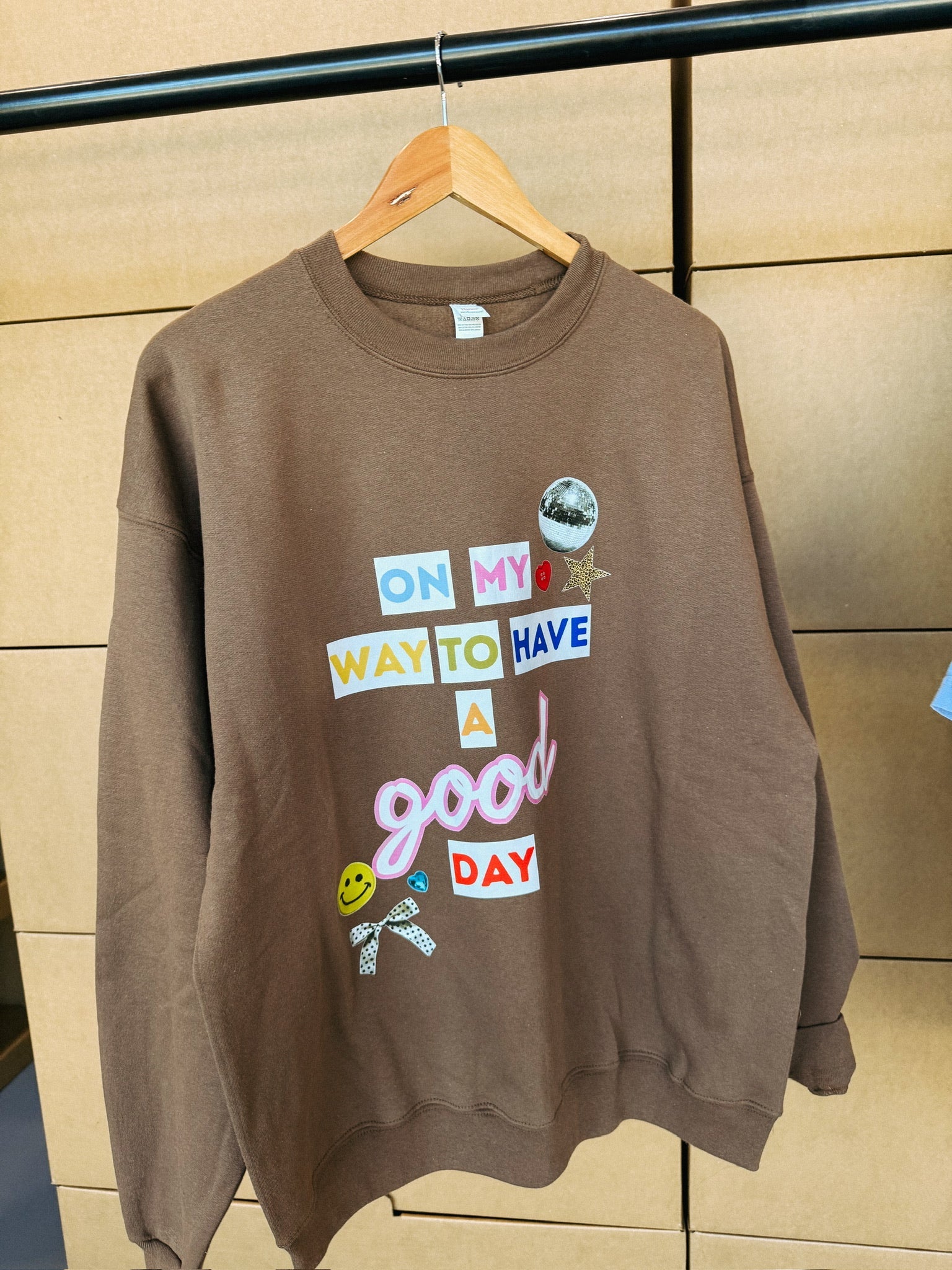 ETTA OG | on my way to a good day sweatshirt