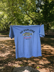 ETTA OG | go explore graphic tee - denim