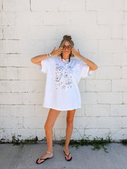 ETTA OG | doggy doodles graphic tee - white