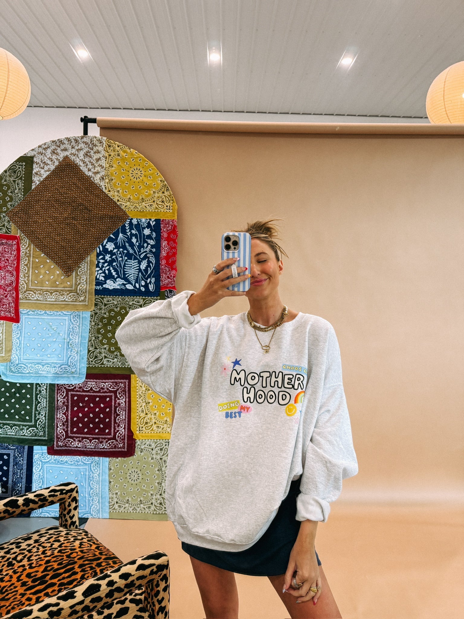 ETTA OG | all things motherhood sweatshirt - ash
